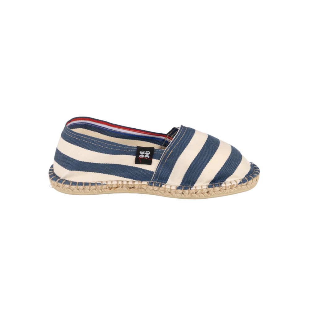 Espadrilles rayées BIARRITZ bleues