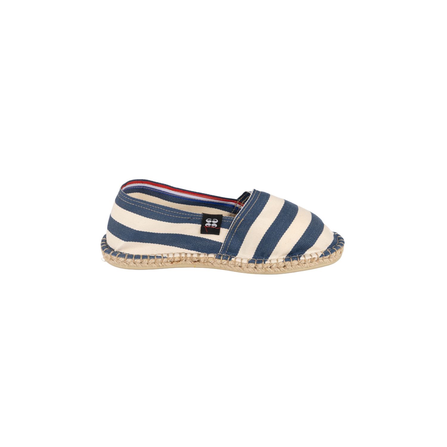 Espadrilles rayées BIARRITZ bleues