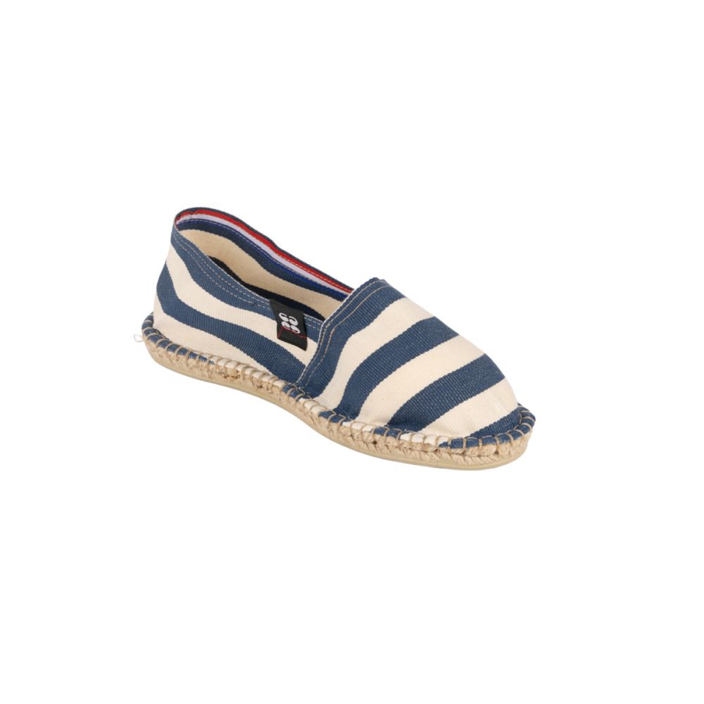 Espadrilles rayées BIARRITZ bleues
