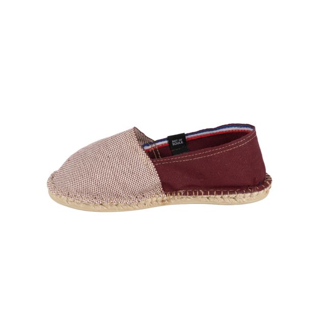 Espadrilles imprimées RIO MELT BORDEAUX LIGHT