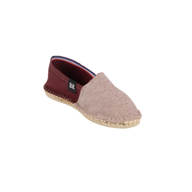Espadrilles imprimées RIO MELT BORDEAUX LIGHT
