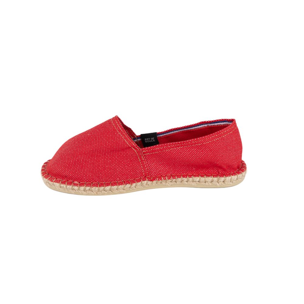 Espadrilles imprimées SHINY RED