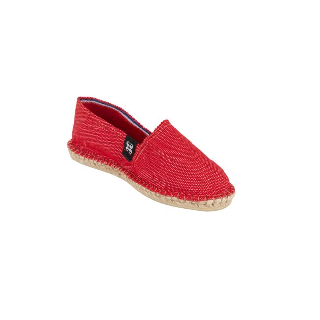 Espadrilles imprimées SHINY RED