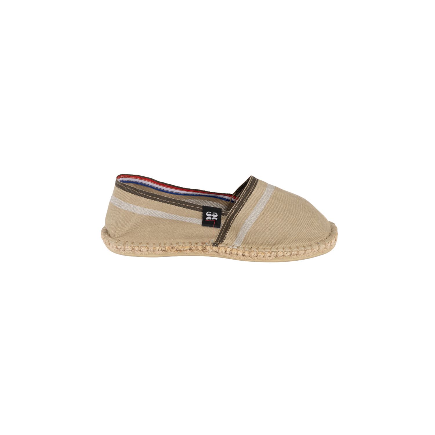 Espadrilles rayées LUREX SABLE