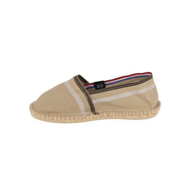 Espadrilles rayées LUREX SABLE