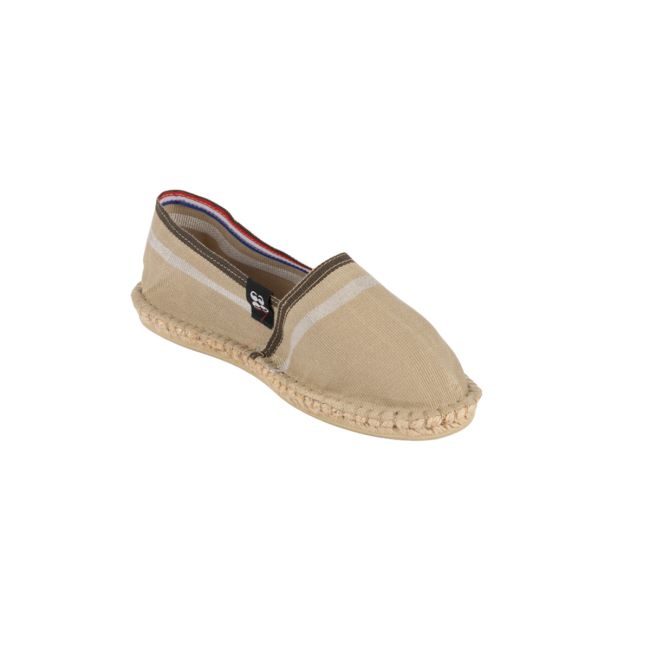 Espadrilles rayées LUREX SABLE